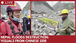Nepal-China border: Floods leave vast destruction in Tibet’s Gyirong