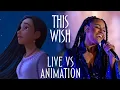 Download Lagu Wish | This Wish | Live VS Animation | Side By Side Comparison (Ariana DeBose)