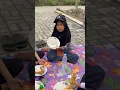 Lagu 🥹Sedih Ghiffa Buka Puasa-nya Nasi Garam ajah😱 #Shorts