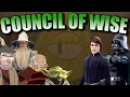 Zal de Raad der Wijzen zich aansluiten bij Vader en de Uitverkorenen in hun strijd tegen Bill Cip...