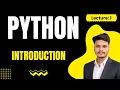 Lecture 1 Python Full Course in Hindi 2026 Complete Introduction to Python for Beginners