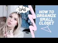 How to Organize Small Closet Lowes ClosetMaid Wire closet kit Container store hacks