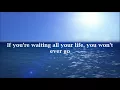 Vance Joy - We're Going Home (Lyrics)