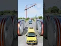 Download Lagu Trucks vs Bollards Crash #shorts