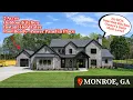 Living In Monroe GA Modern European-Inspired 2 Acres Gated Home Home Tour Atlanta New Homes