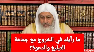 ما رأيك في الخروج مع جماعة التبليغ والدعوة الشيخ مصطفى العدوي دندنها