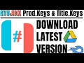 Download and Install Ryujinx and Prod Title keys GUIDE