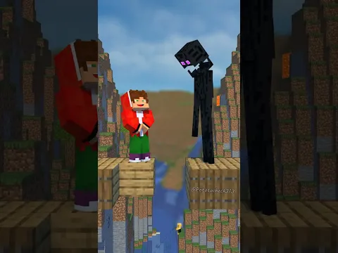 Max Thought He Escaped the Enderman 🤣 #shorts #minecraft
