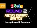 This Pattern is causing problems for Applicants Zoho Latest Pattern Printing Problem Zoho Ro