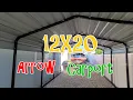 400 Arrow 12 X 20 Carport - August 4