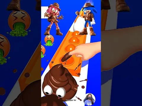 SONIC THREW MUD ON AMY! 😱 WILL AMY GET HER REVENGE? 🔥 #shorts #gaming #TROGENTV