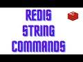 2 Redis String Commands Redis CLI
