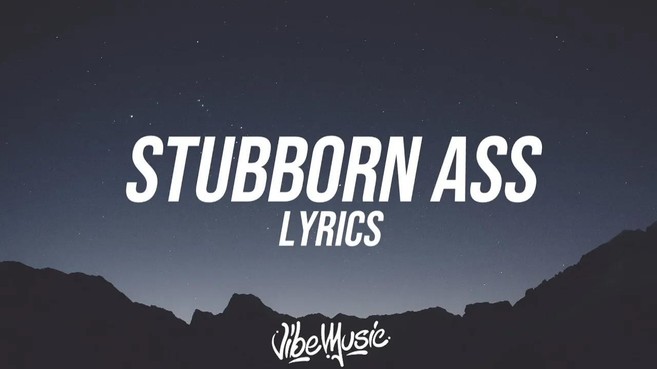 Young M.A - Stubborn Ass (Lyrics / Lyric Video)