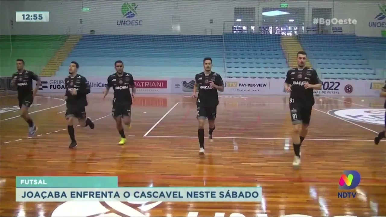 Joaçaba Futsal busca recuperação na Liga Nacional