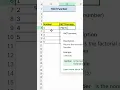 Find Factorial Of A Number In Excel Fact Function Excel