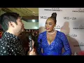 Vivica A Fox Carpet Interview at Miss USA 2023
