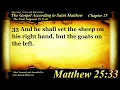 The Gospel of Matthew Chapter 25 - Bible Book 40