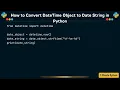 How to Convert DateTime Object to Date String in Python