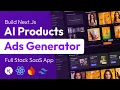 Build Deploy AI Product Ads Generator Next js React TypeScript Firebase ImageKit