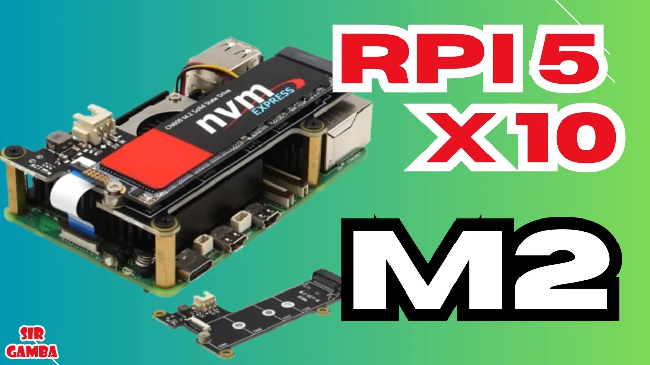 👉 Cómo MEJORAR Raspberry Pi 5 - Instalar m2