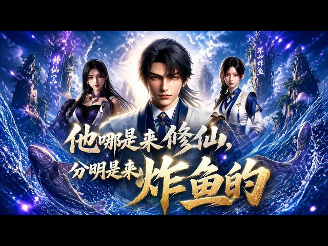 他哪是来修仙，分明是来炸鱼的
