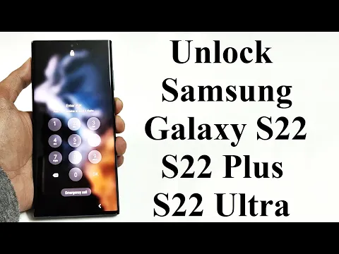 Download MP3 Forgot Password - How to Unlock Samsung Galaxy S22 Ultra, S22, S22 Plus