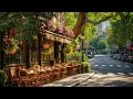 Download Lagu Cozy Street Café Ambience – Gentle Sunlight, Quiet Roads and Relaxing Jazz Music for a Relaxed Mood