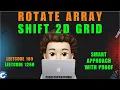 Rotate Array Shift 2D Grid Smart Approach Leetcode 189 Leetcode 1260 codestorywithMIK