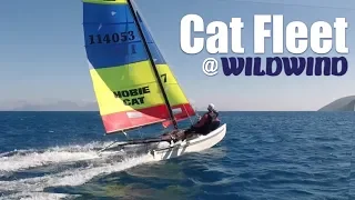 The Wildwind Greece Catamaran Fleet –  guided tour!