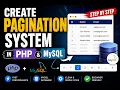 Create Pagination System in PHP MySQL Full Tutorial