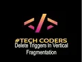 Oracle 11g - Delete Trigger Using Vertical Fragmentation