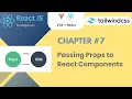 - Passing Props to React Components for Reusing Components React for Beginners