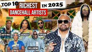 who is the richest dancehall artist in 2025