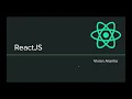 ReactJS Part 2 create-react-app Getting Started with ReactJS Learn in 15 Minutes