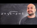 Radical Equations Don t Fall for the Fake Answer