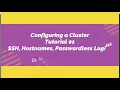 How to Make a Cluster Computer Part 03 - SSH Server Hostnames Passwordless Login among Nodes