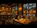 Download Lagu Chill Rainy Night in Old Town Café 🌙 Warm Ambience with Gentle Jazz Piano for Sleep and Relaxation
