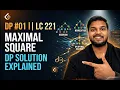 DP - Maximal Square leetcode