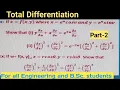 Total Differentiation Mathematics for B Tech B Sc major Part - 2 by Rahimuddin Sheikh
