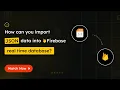 How can you Import JSON Data into Firebase real time Database