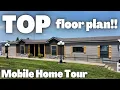 WOW a TOP mobile home floor plan in the INDUSTRY Prefab House Tour