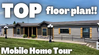 WOW a TOP mobile home floor plan in the INDUSTRY Prefab House Tour