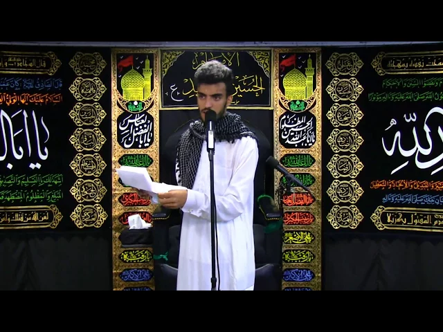 ⁣جسام آه يا وليدي - موكب الزنجيل - محرم الحرام 1439 - الليلة 8 - الرادود عباس الوهامي