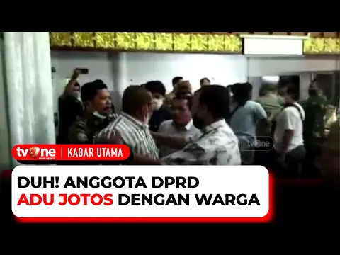 Anggota DPRD Adu Jotos Saat Rapat Pembahasan Tambang Emas Illegal