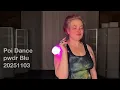 Poi Dance pwdr Blu 20251103 #poi #PoiSpinning #PoiDance #FlowArts #PoiTutorial #poiflowartist 