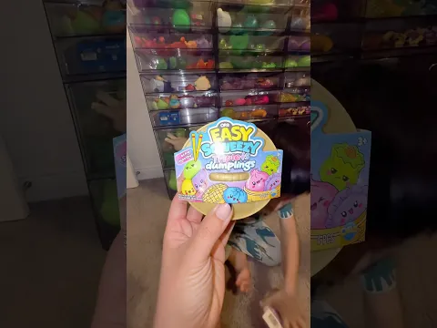 Opening Squishy dumplings #squishy #squishydumplings #squishytoys #squishies #squishytoy