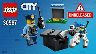 UNRELEASED LEGO City Police Robot Unit (30587)[36 pcs] Step-by-Step Building Instructions | TBB