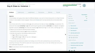 Hackerrank 30 days of code Java 8 Solution Day 4 Class vs Instance