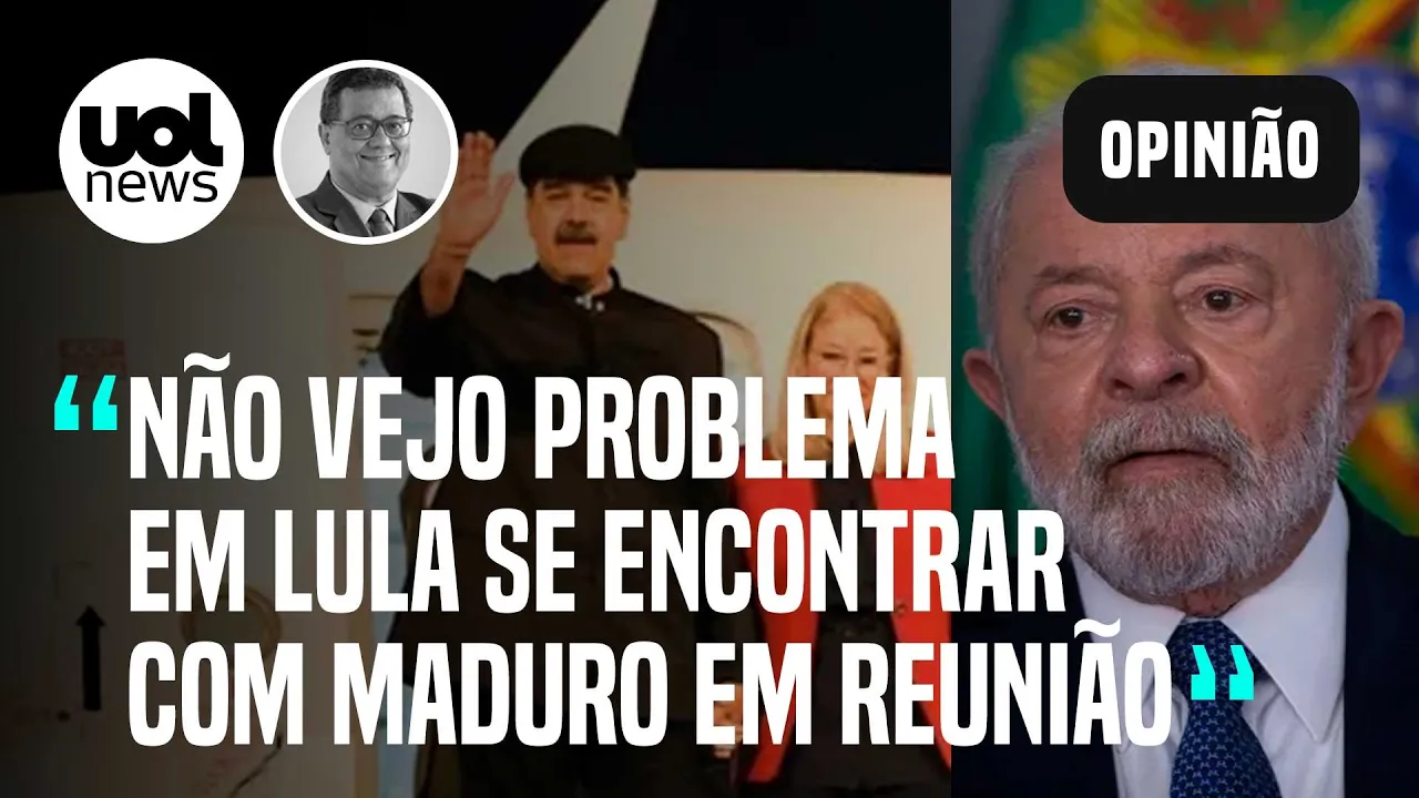 Lula com Maduro: 'Não vejo problema, mas presidente brasileiro tem que tomar cuidado', diz Tales