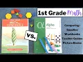 1st Grade Math Curriculum Comparison First Grade Math With Confidence vs Math U See Alpha